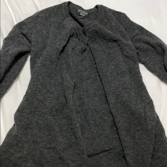Banana Republic Grey Cardigan w/ Belt - Picture 2 of 3
